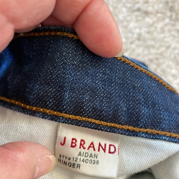 J Brand Aidan Ringer distressed denim jeans - Picture 3 of 6
